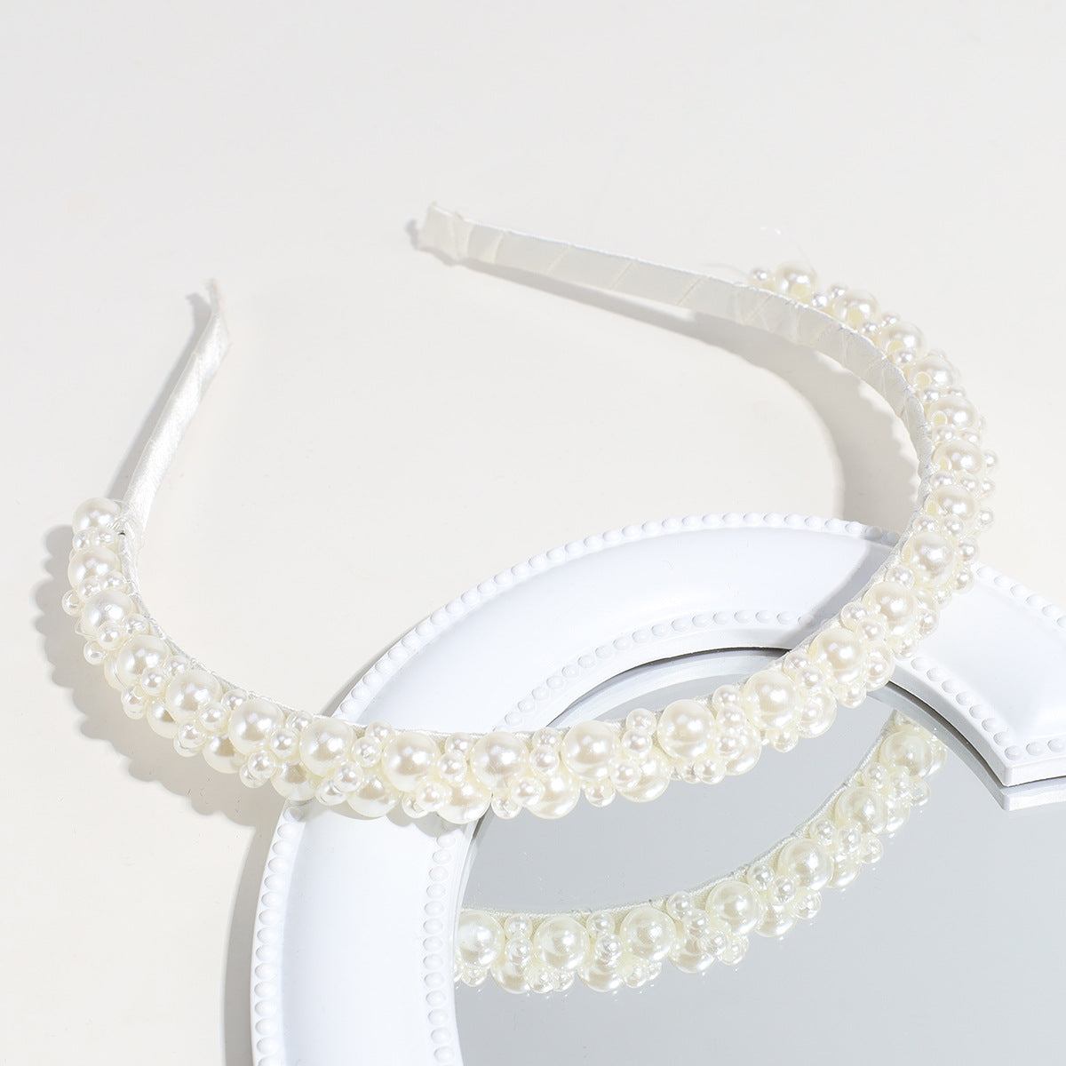 Wholesale Solid Colored Pearl Hair Bands